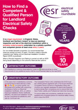 How to find a competent qualified person for landlord electrical safety checks