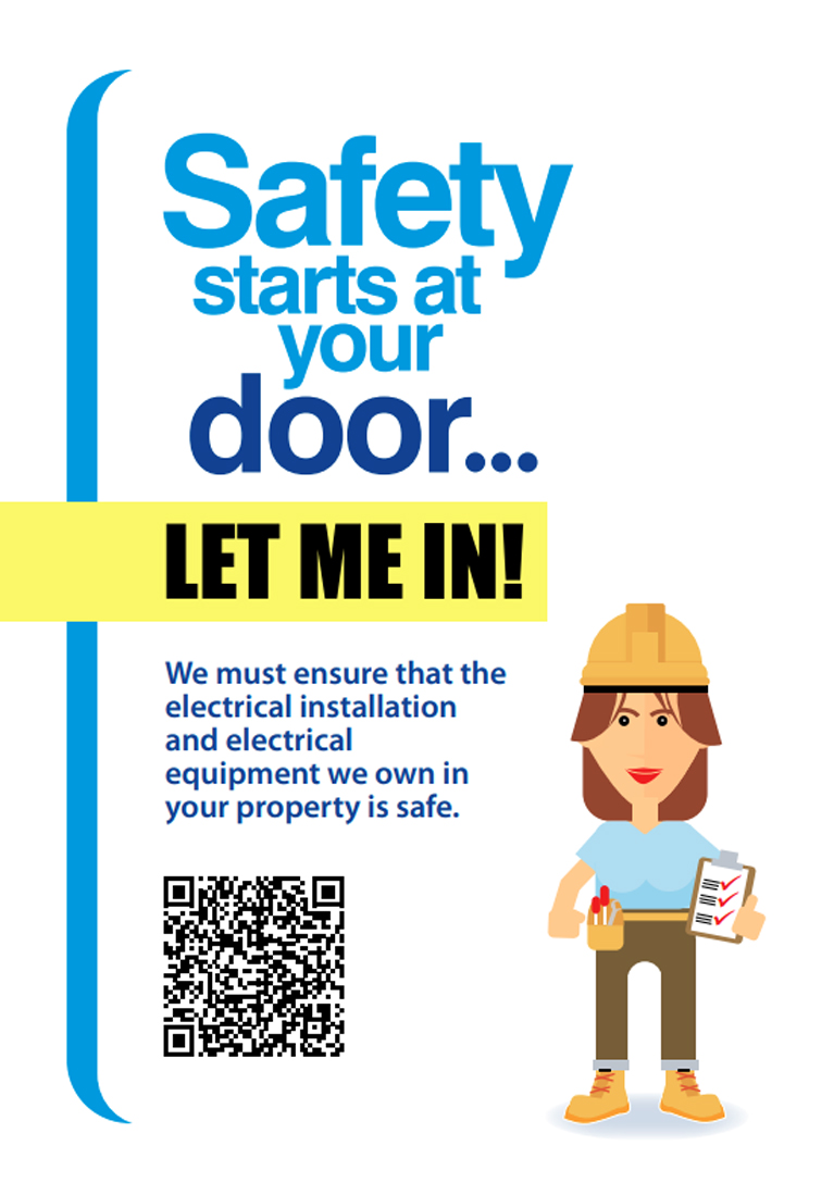 Let me in campaign - safety starts at the door